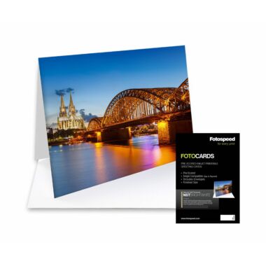 Fotospeed FOTOCARDS NST Bright White315 A5 25 cards