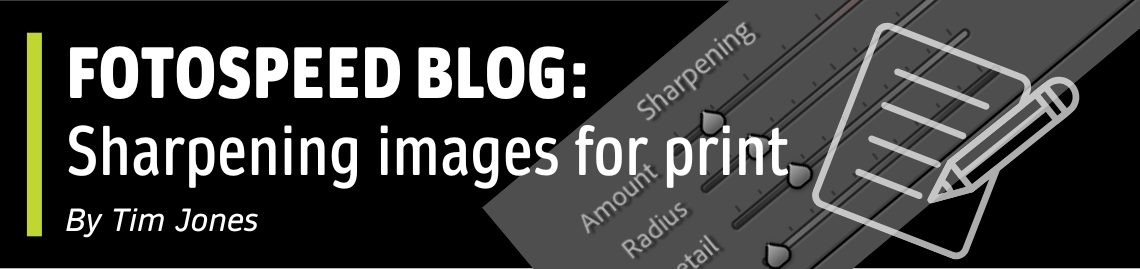 How to sharpening images for print