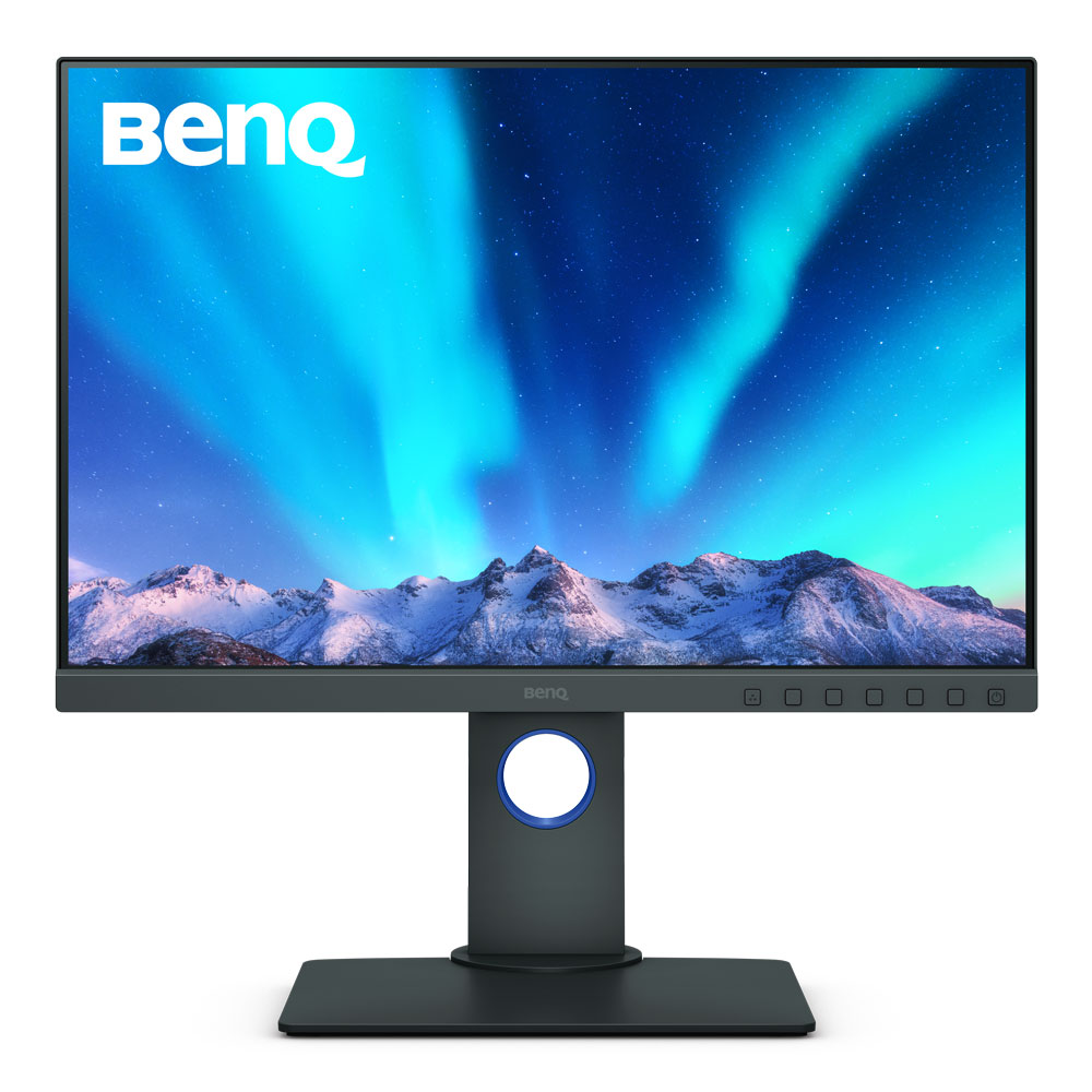PC周辺機器 BENQ - BenQ SW240 BenQ SW240 24.1型カラーマネジメントモニター ディスプレイ