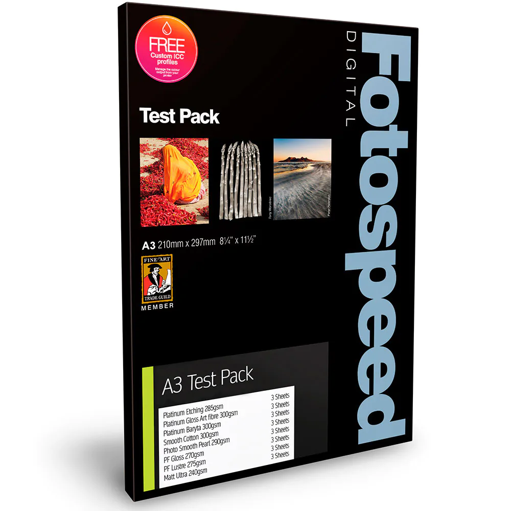 Fotospeed A3 Mixed Test Pack