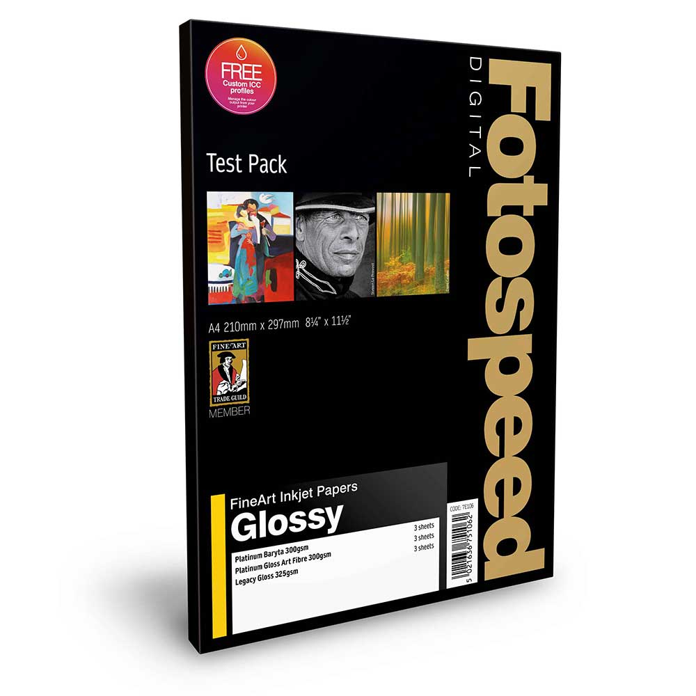 Fotospeed Fine Art Gloss Test Pack A4