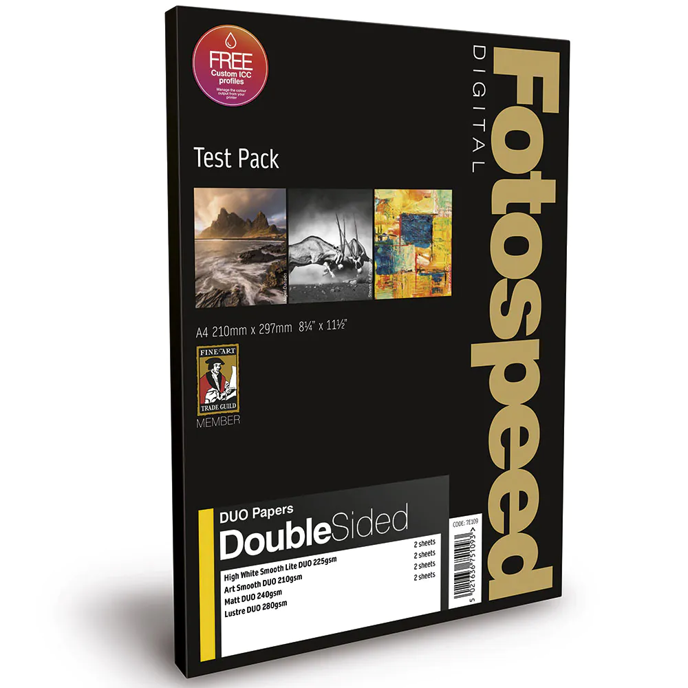 Fotospeed DUO A4 Test Pack