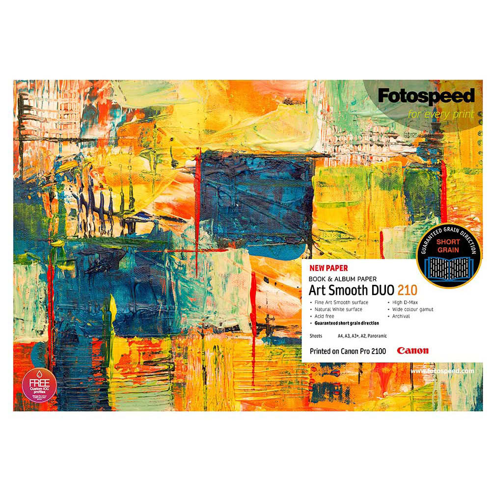 Fotospeed Art Smooth DUO 210 Short Grain