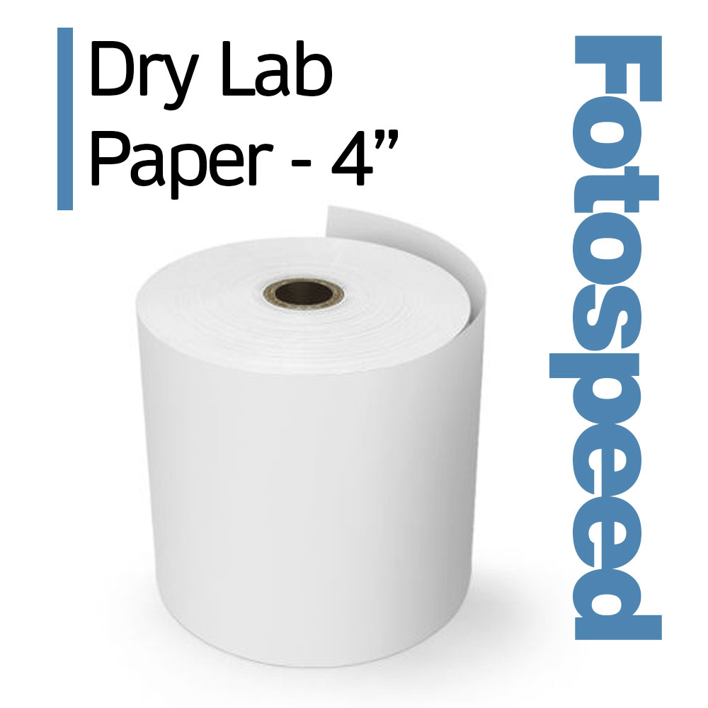 Fotospeed DRY LAB Gloss - 300gsm (4 rolls) 4" x 80m