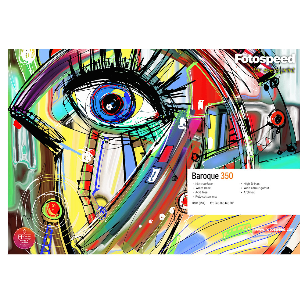 Fotospeed FT Canvas Baroque MATT 350