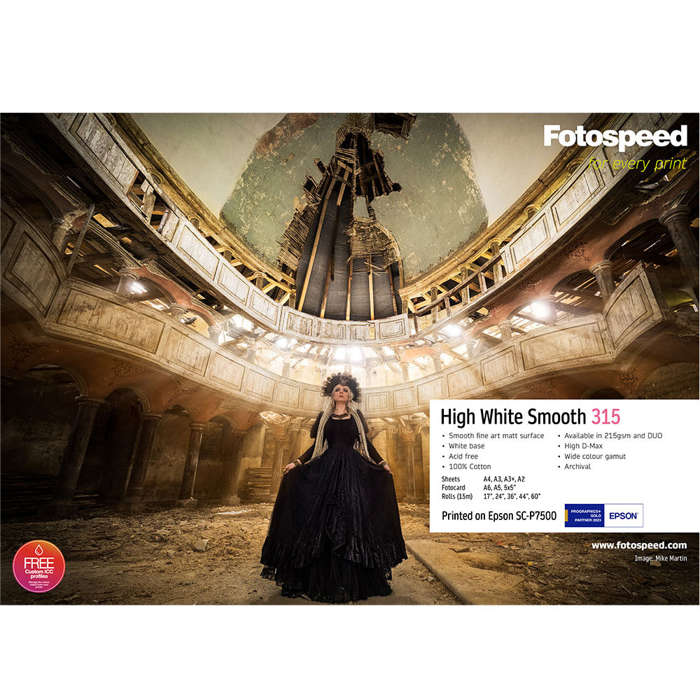 Fotospeed High White Smooth 315