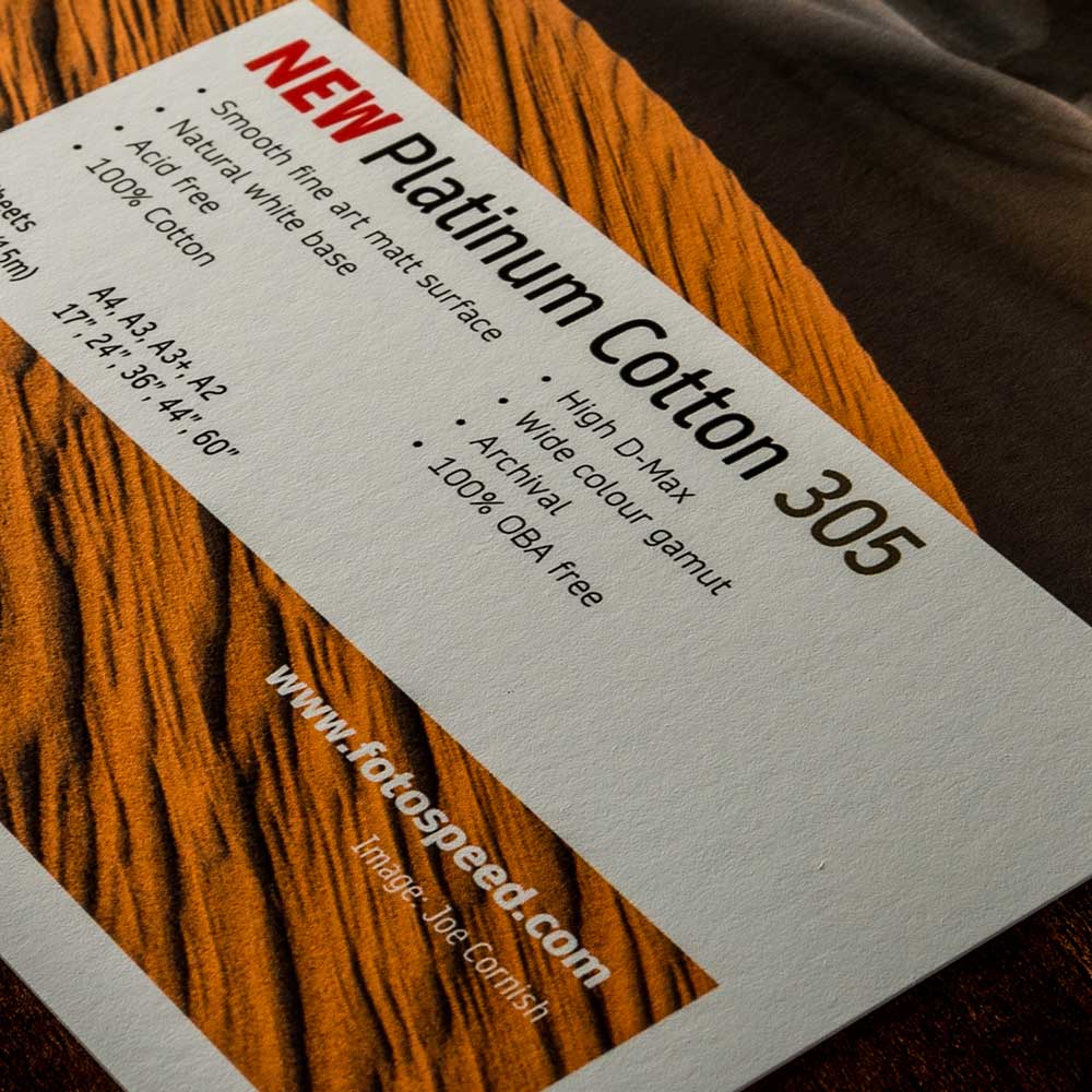 Fotospeed Platinum Cotton 305