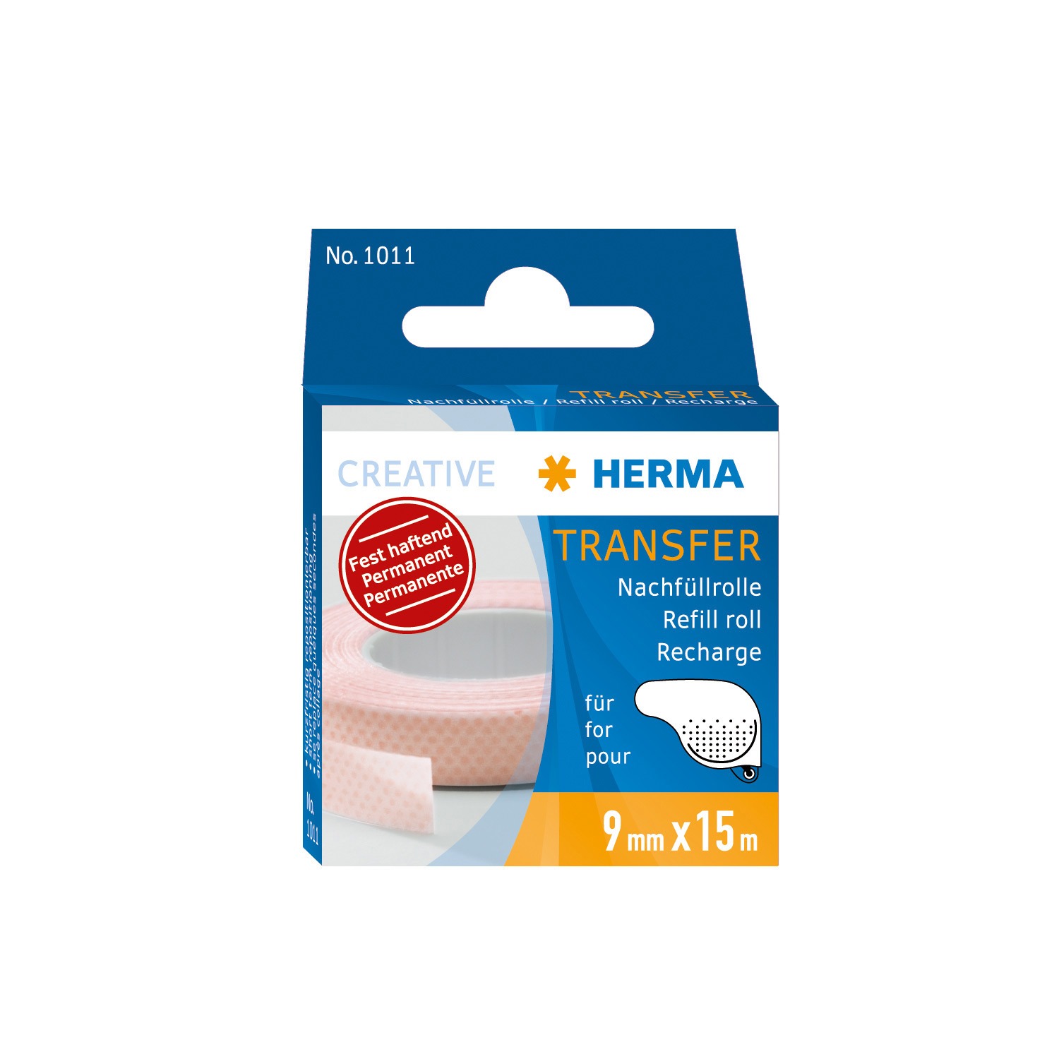Herma TRANSFER REFILL ROLL PERMANENT 15 m