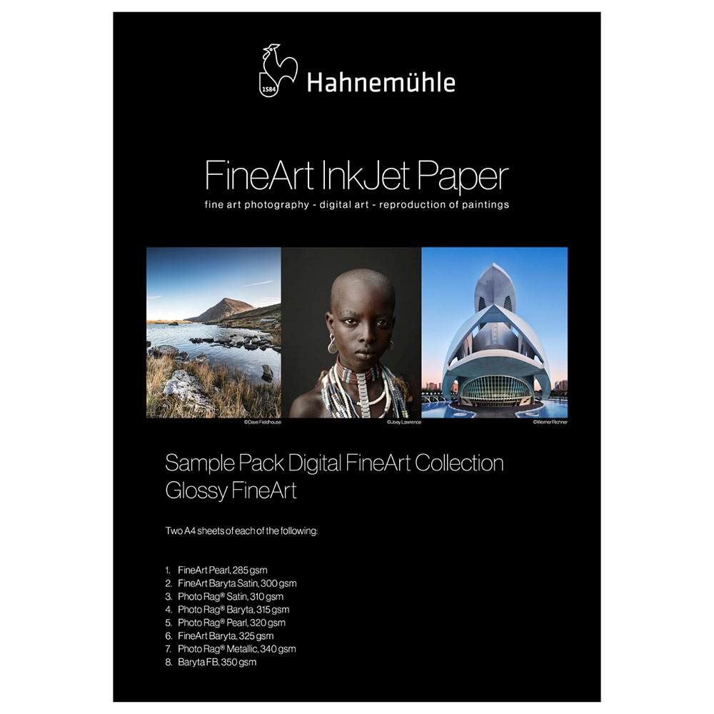 Hahnemühle Test Pack GLOSSY A4 -