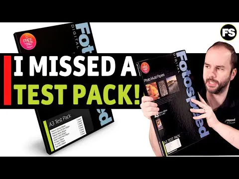 FotoSpeed Panoramic Test Pack - Fotosource (Pond's