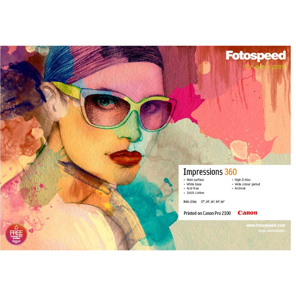 Fotospeed FT Canvas Impressions MATT 360