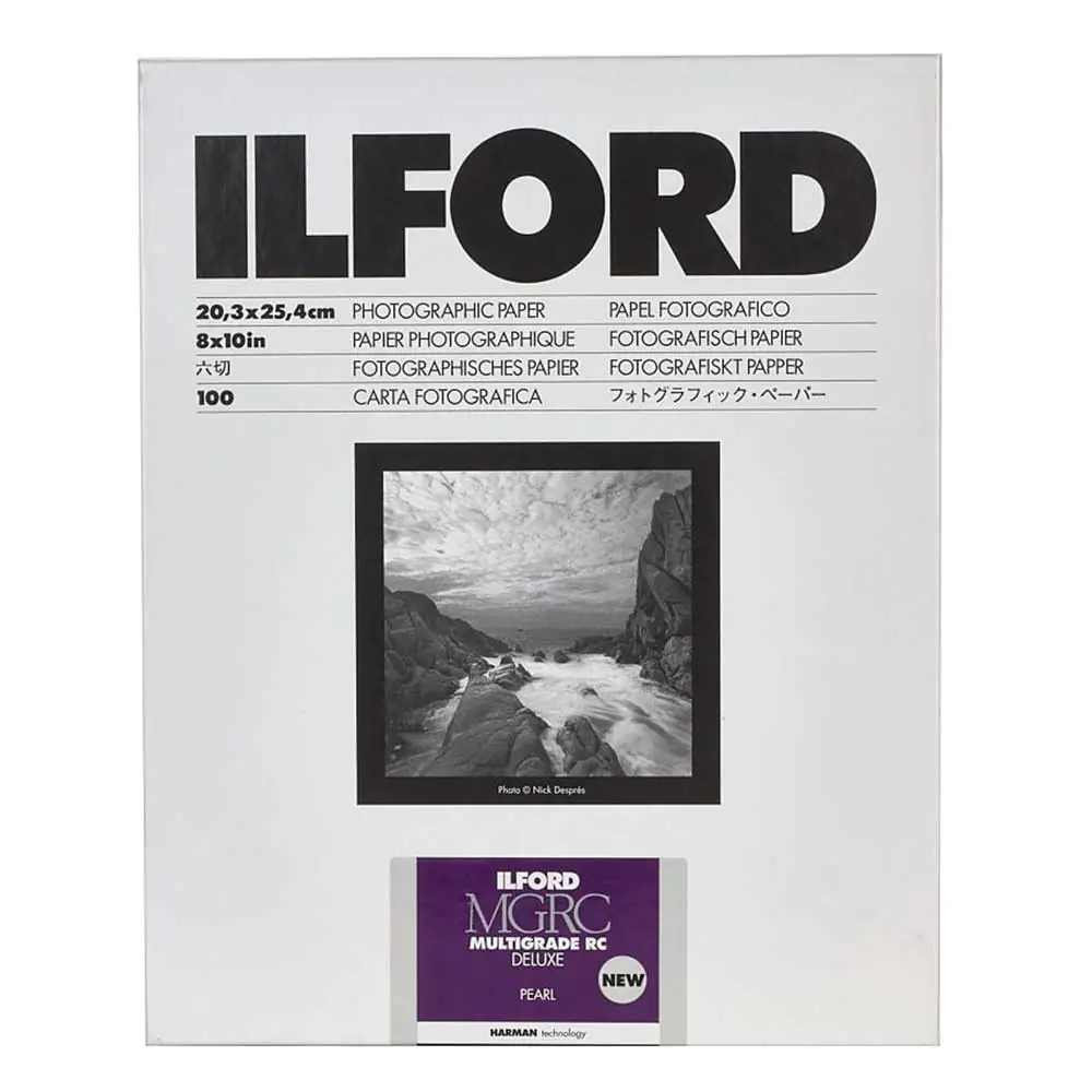 ILFORD　フォトグラフィックペーパー ILFORD MULTIGRADE V RC DELUXE PEARL 24X30.5CM 50 SHEETS - Fotospeed