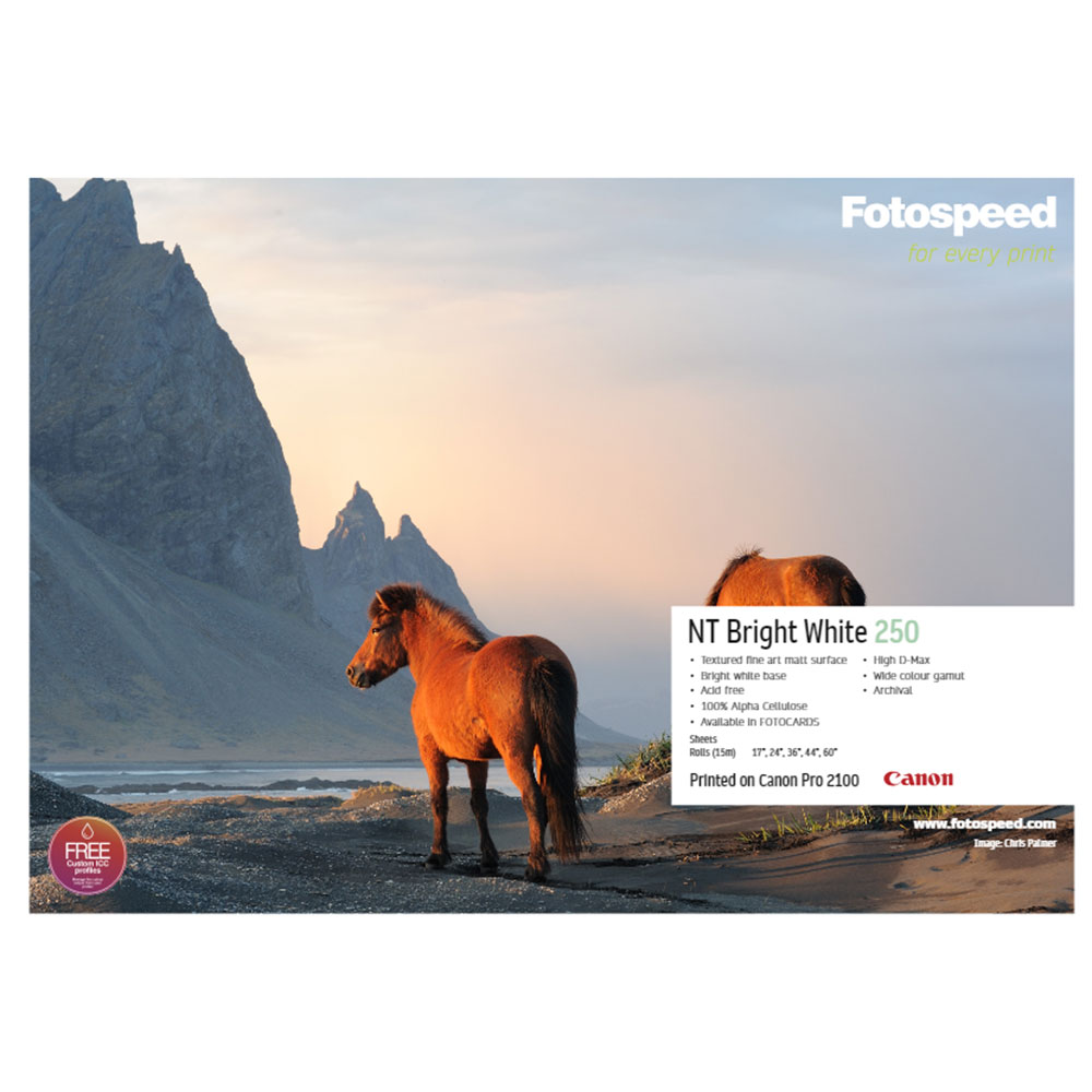 Fotospeed Natural Textured  Bright White 250