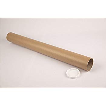 Fotospeed Print Tubes 25" (3" diameter) with end caps - 40 pcs