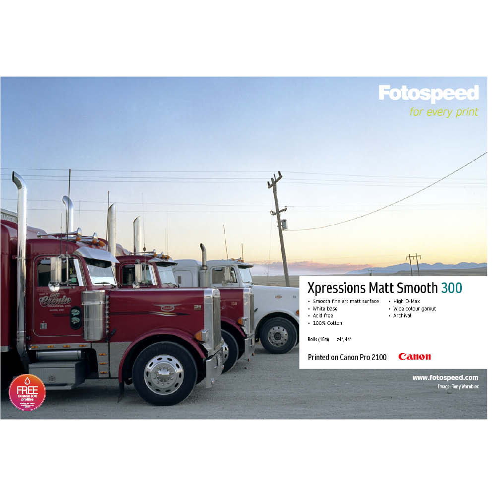 Fotospeed XPRESSIONS Matt - Smooth 300