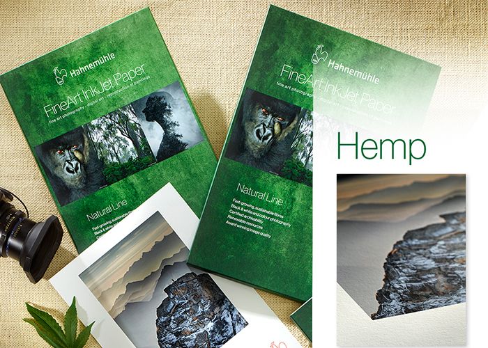 Hemp paper sample image