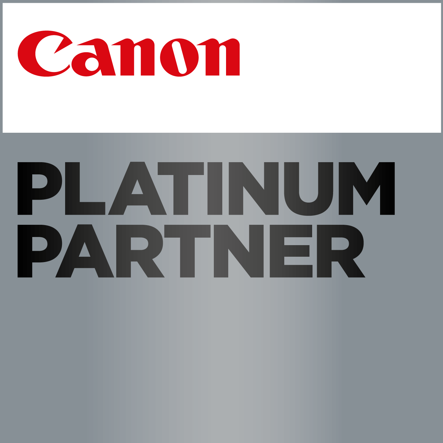 Canon Platinum Partner logo