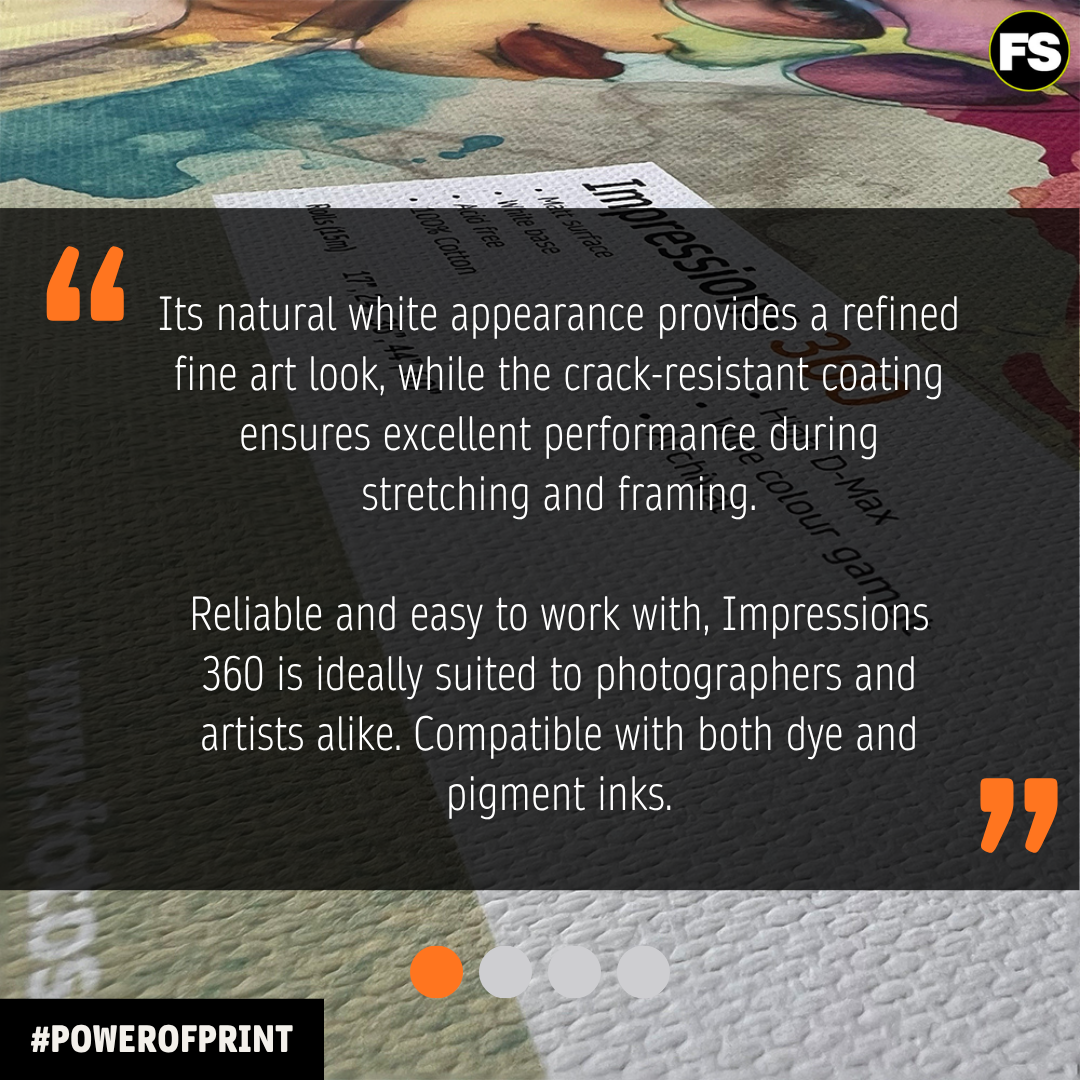 Fotospeed Impressions Canvas 360