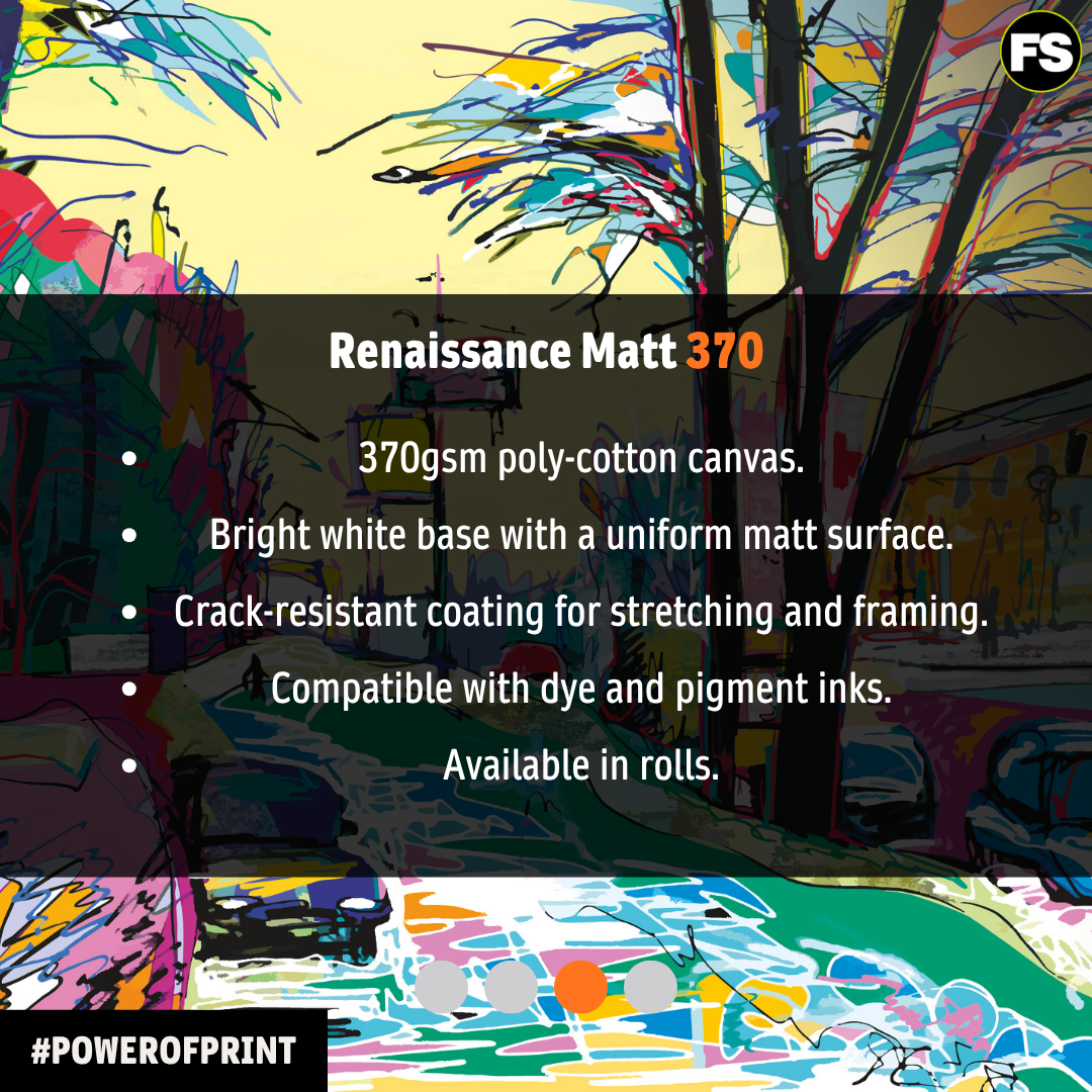 Renaissance Canvas roll