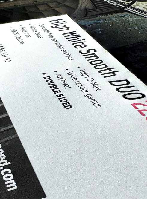 High White Smooth Lite DUO 225 paper